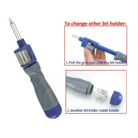 12 IN 1 AUTOLOADING RATCHET SCREWDRIVER 