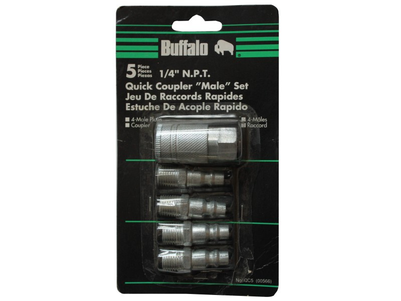 5PCS QUICK COUPLER SET