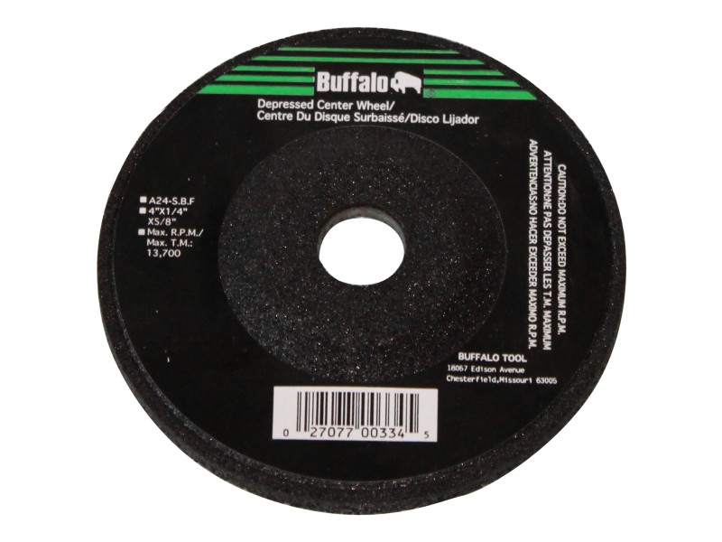 4" DEPRESSED CENTER WHEEL