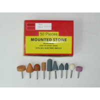 50 PC. MOUNTED STONE ASSORT SET