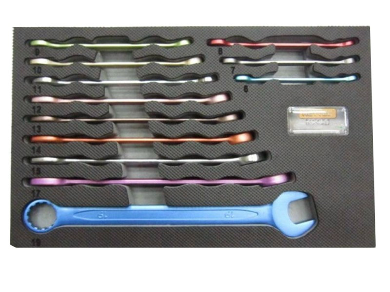 12PCS MICRO-PAINTING TEETH COMBINATION WRENCH SET