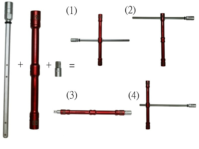 13” L&T CROSS WRENCH