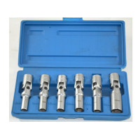 6PCS 3/8” DR. GLOW AND SPARK PLUG SOCKET