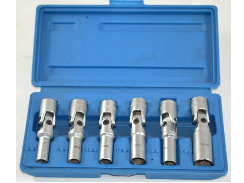 6PCS 3/8” DR. GLOW AND SPARK PLUG SOCKET