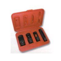 4PCS 1/2” DR. DIESEL INJECTION SENSOR SOCKET SET