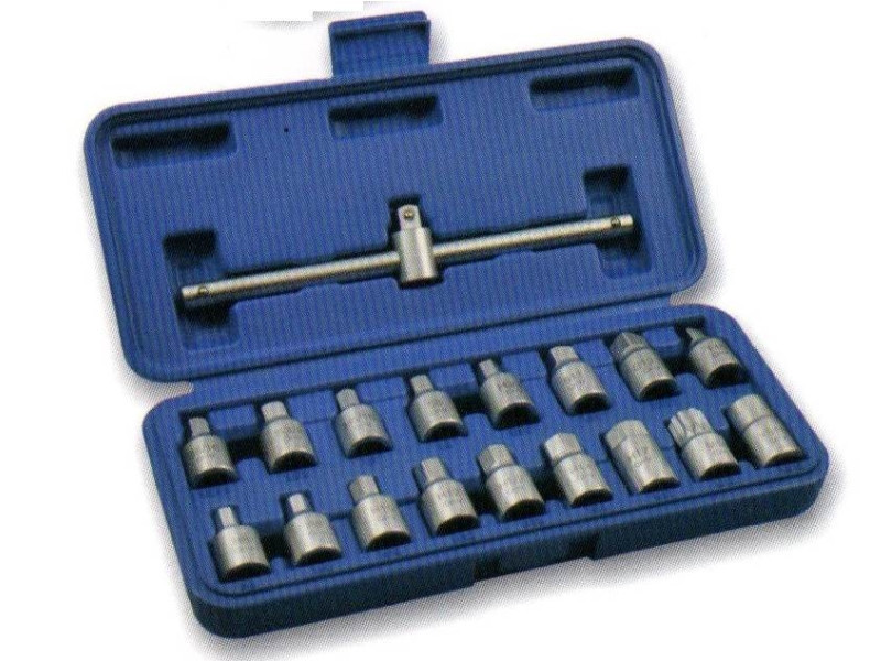 18PCS DRAIN PLUG KEY SET