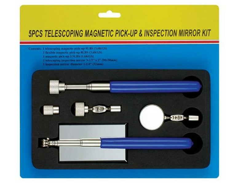 5PCS TELESCOPING MAGNETIC PICK UP TOOL SET