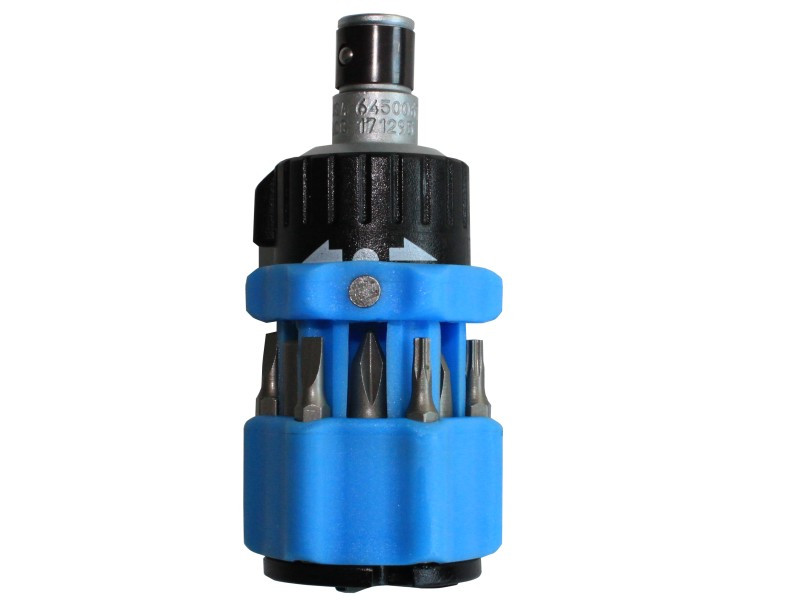 13PCS STUBBY RATCHET SCREWDRIVER 