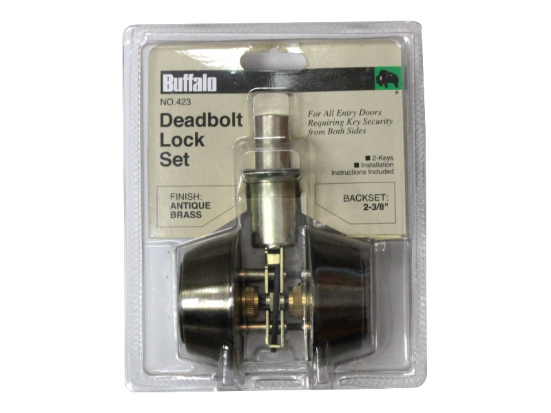 A.B. DOUBLE DEADBOLT LOCK SET