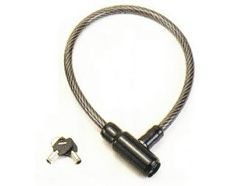 BIKE LOCK CABLE TYPE W/KEY