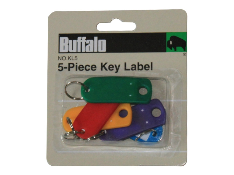 5PCS KEY LABEL ON STRIP