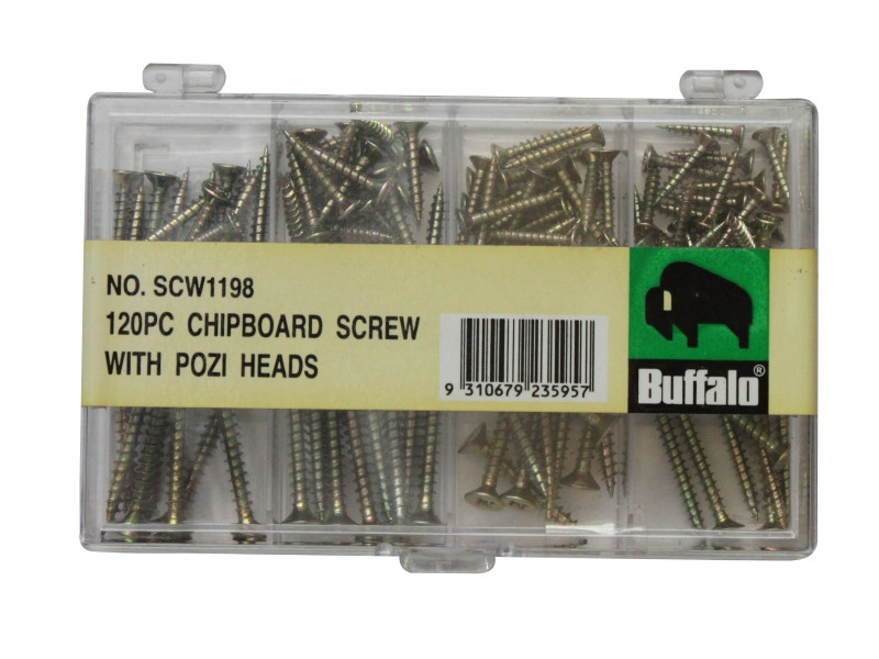 120PC CHIPBOARD SCREW