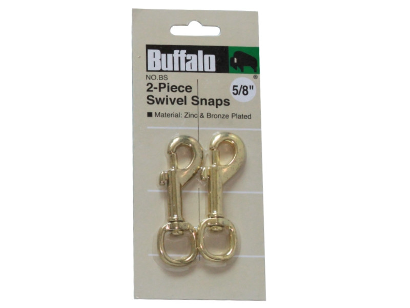 2PC 5/8" SWIVEL SNAPS
