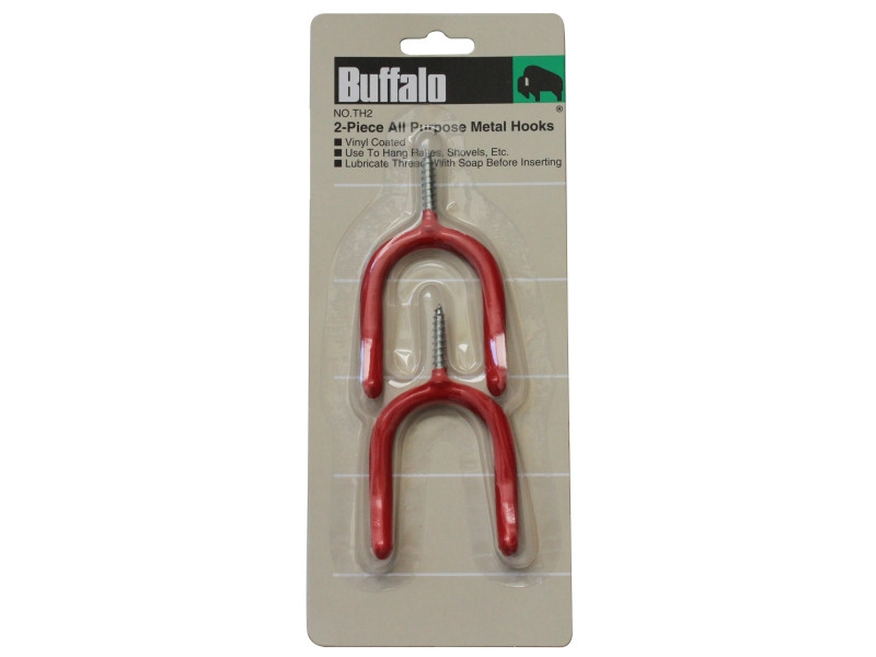 2 PC ALL PURPOSE STORAGE HOOKS