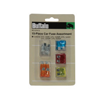 15PC CAR FUSE ASSORTMENT