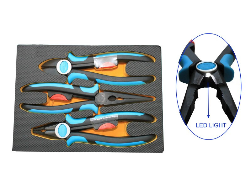 3PCS LED PLIER SET