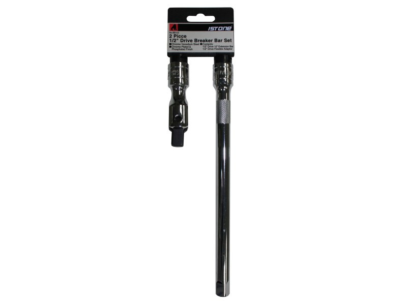 2PCS 1/2" DR. BREAKER BAR SET   