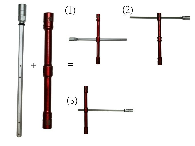 14" L&T CROSS WRENCH