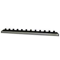 1/4" DR. MAGNETIC ALUMINUM SOCKET RAIL 