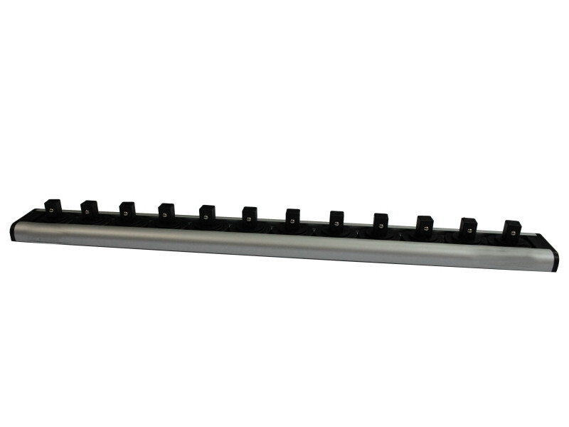 1/4" DR. MAGNETIC ALUMINUM SOCKET RAIL 