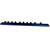 1/2" DR. QUICK LOCK MAGNETIC  ALUMINUM SOCKET RAIL