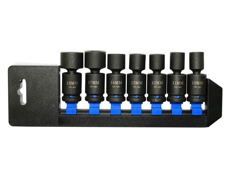 7PC 3/8"DR. IMPACT UNIVERSAL SOCKET SET  