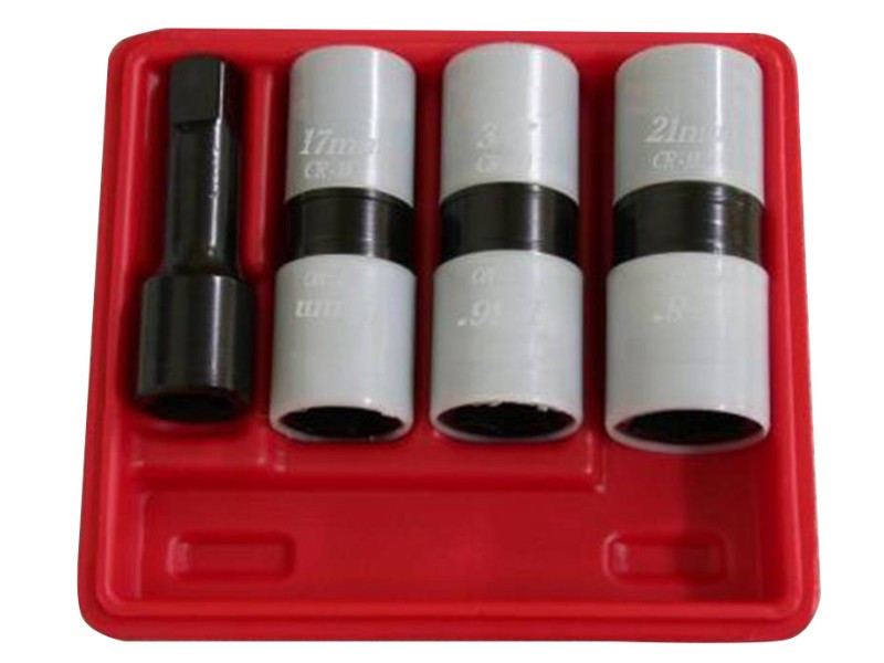 1/2" DR. 4PCS THIN WALL FLIP  IMPACT SOCKET SET  