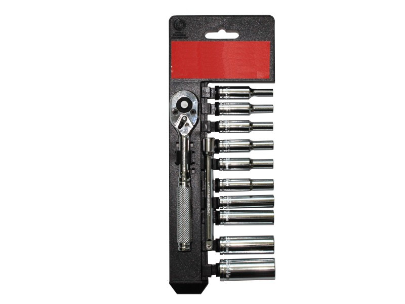 12PCS 1/4" DR. DEEP SOCKET SET