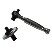 2PCS COMPACT RATCHET HANDLE SET   
