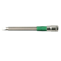 1/4" DR. SOCKET BIT 100MM LENGTH W/GREEN HOSE