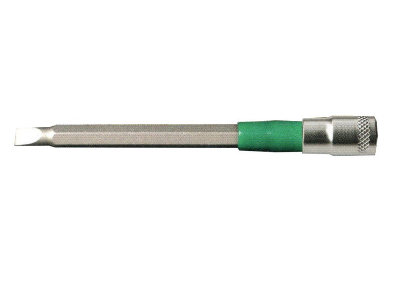1/4" DR. SOCKET BIT 100MM LENGTH W/GREEN HOSE