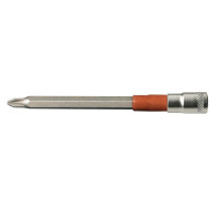 1/4" DR. SOCKET BIT 100MM LENGTH W/BROWN HOSE