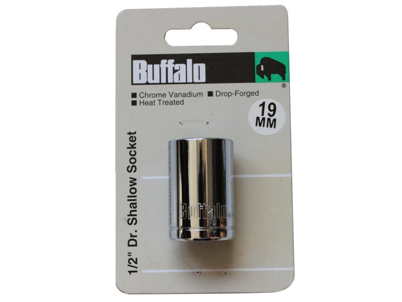 1/2" DR 19MM SOCKET SHORT CV