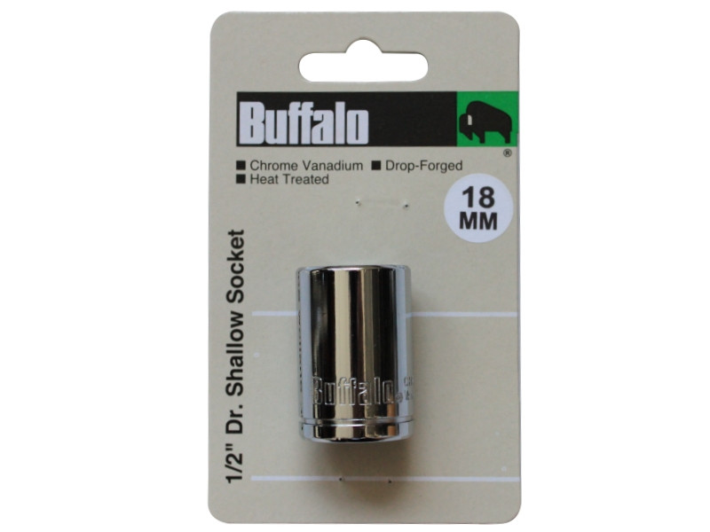 1/2" DR. 18MM SOCKET SHORT CV