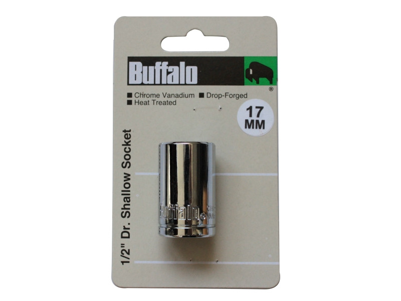 1/2" DR. 17MM SOCKET SHORT CV