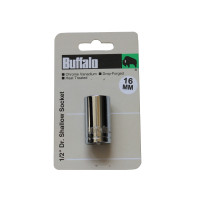1/2" DR. 16MM SOCKET SHORT CV