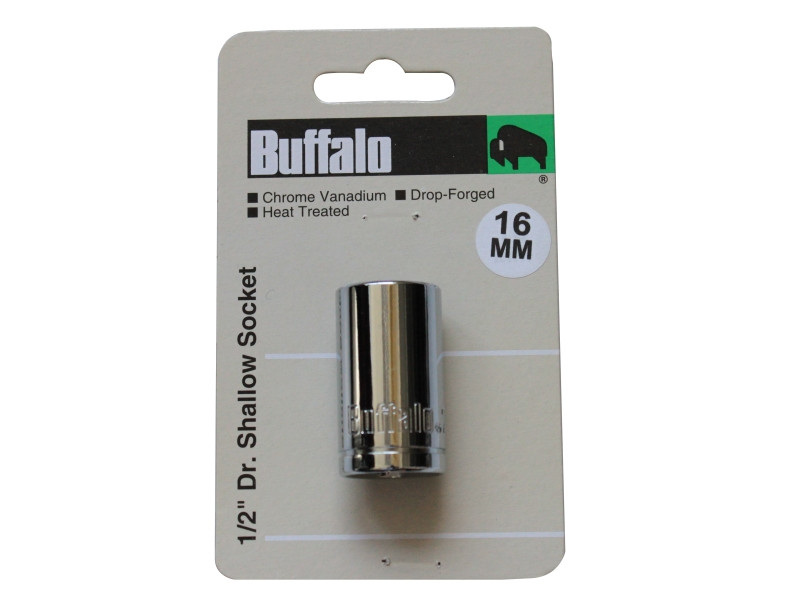 1/2" DR. 16MM SOCKET SHORT CV