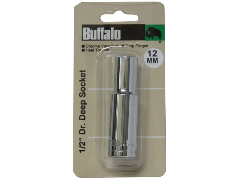 1/2" DR 12MM SOCKET LONG CV