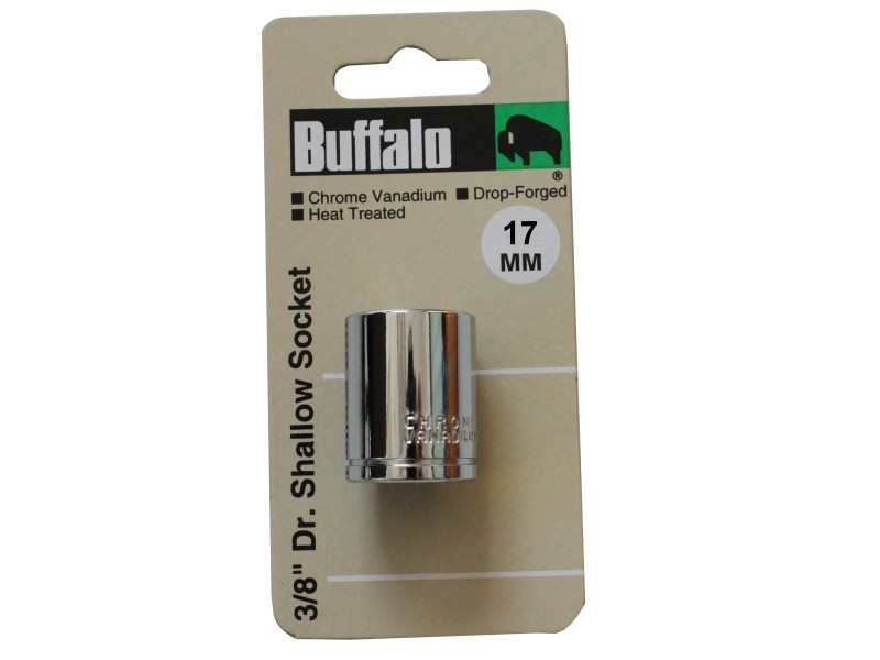 3/8" DR. 17MM SOCKET SHORT CV
