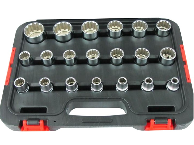 20PCS 1/2" DR. SPLINE SOCKET SET