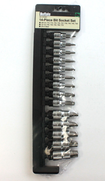 14PCS BITS SOCKET SET