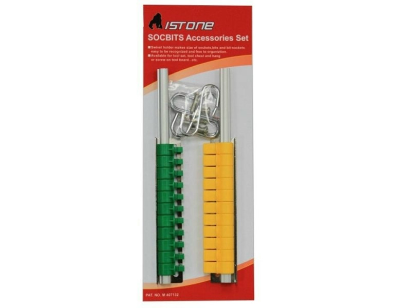 22PCS 1/4" & 1/2" DR. SOCBITS ACCESSORIES SET