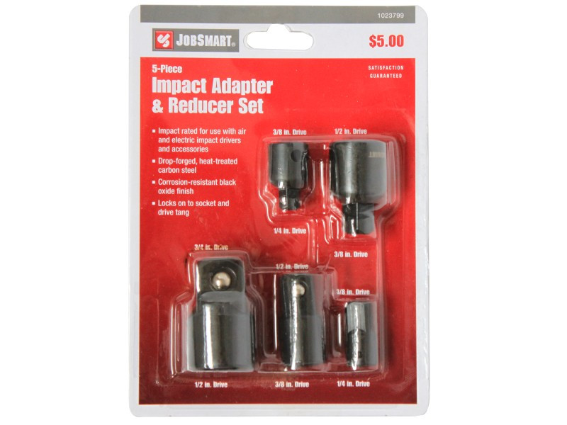 5PCS IMPACT ADAPTOR & REDUCER SET