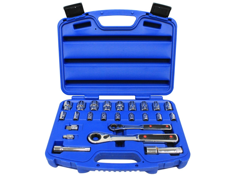 24PCS GO THROUGH SOCKET SET