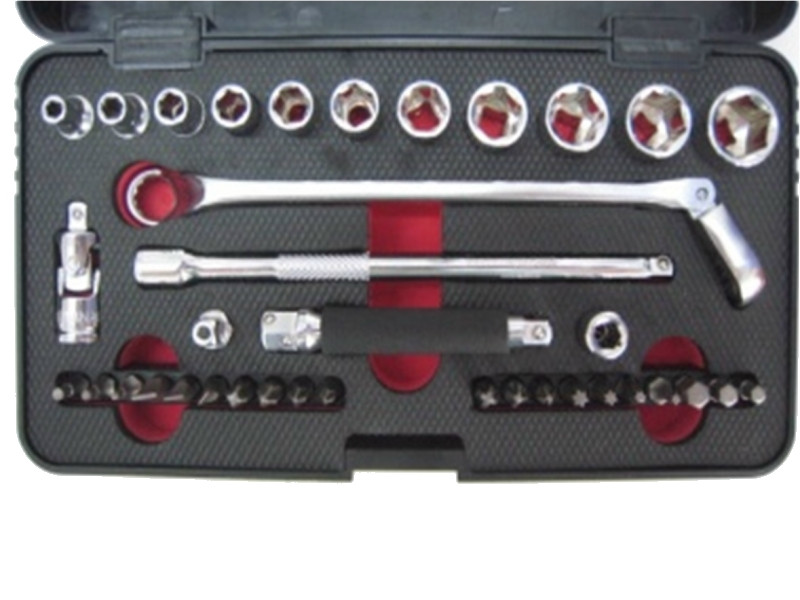 37PC-75° OFFSET FLEXIBLE GEAR WRENCH SET
