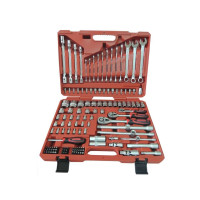 136PCS 1/4", 3/8" & 1/2" DR. TOOL SET  