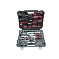 118PCS 1/4", 3/8" & 1/2" DR. TOOL SET 