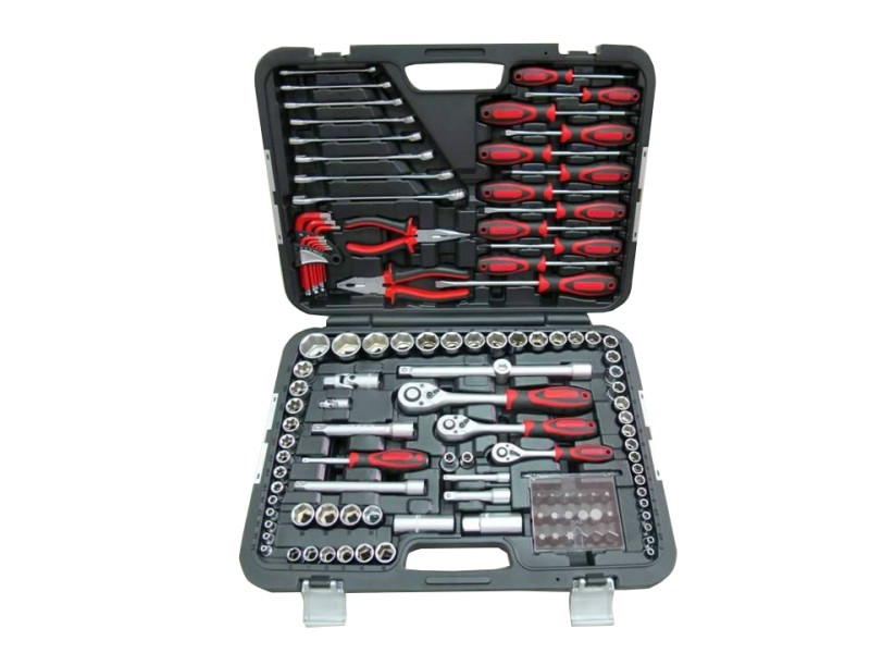 118PCS 1/4", 3/8" & 1/2" DR. TOOL SET 