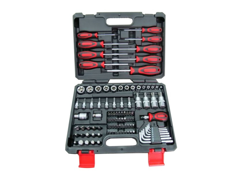 100PCS 1/4" & 1/2" DR. TOOL SET  