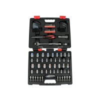 95PCS 1/4"&3/8" DR. SOCKET SET - SAE, METRIC